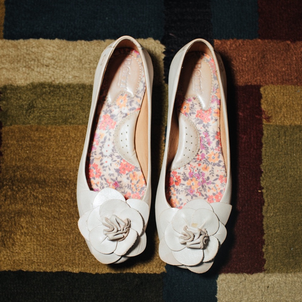 Born “Precious” ballet flat, in pale blush
